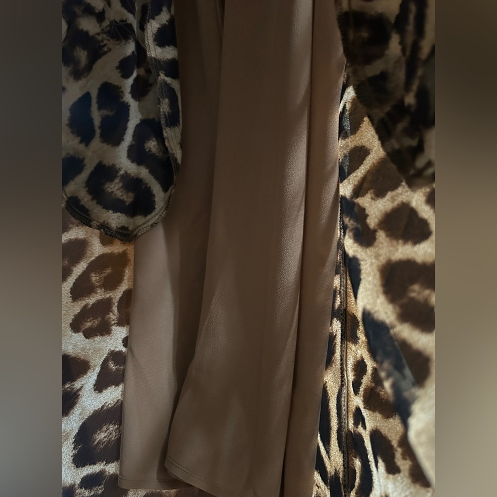ANANY Leopard Print Halter Maxi Dress NWT - Picture 10 of 10
